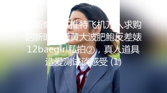 最新爆顶，推特飞机万人求购的新时代网黄大波肥鲍反差婊12baegirl私拍②，真人道具造爱测试谈感受 (1)